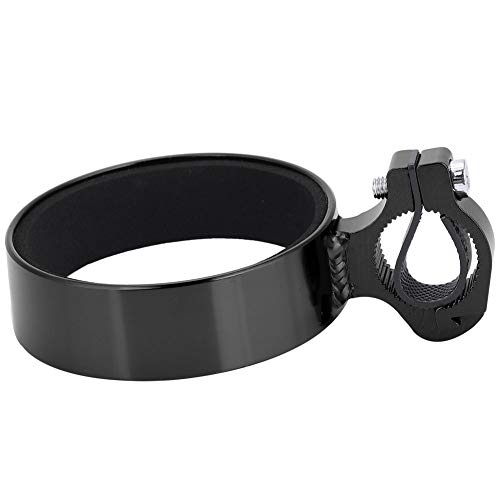 Milltrip Handlebar Cup Holder, Aluminum Alloy Bike Cup Holder, Multi-Way Mount Beverage Holder for Road Bike, Mountain Bike, Motorcycle, Electric Scooter - Secure & Stylish Cycling Accessory (Black)