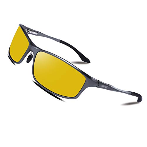 Bircen Night Driving Glasses Anti Glare Polarized - HD Night Vision Glasses