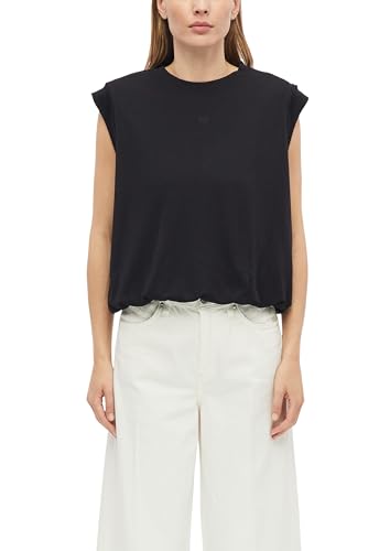 T-Shirt pour Femme s.Oliver en maille fine de coton doux de qualité supérieur