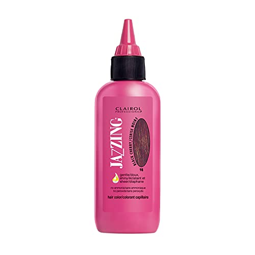 Clairol Professional Jazzing Semi Permanent Hair Color, No.098 Black Cherry, 3 Fl Oz