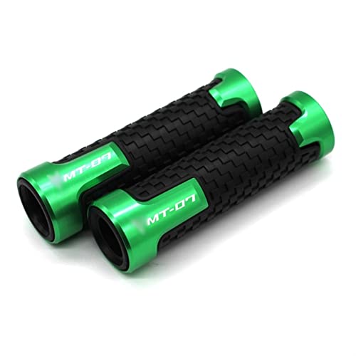 Poignées Moto Antidérapantes pour Yamaha MT07 FZ07 17-18 : Grip Maximal et Embouts de Guidon CNC
