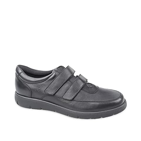 Valleverde Buty Moda Wygodne dla Wellness stóp, Czarny, 43 EU