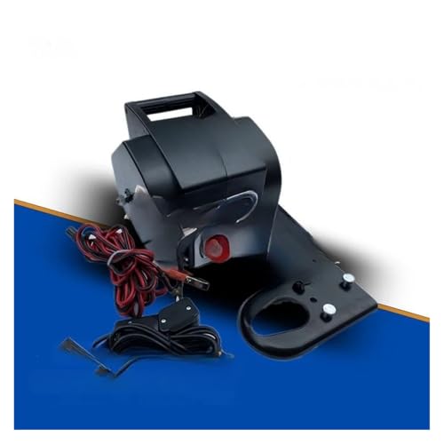 Winch eléctrico portátil 5000 libras con control alámbrico y remoto 12V miniatura 2