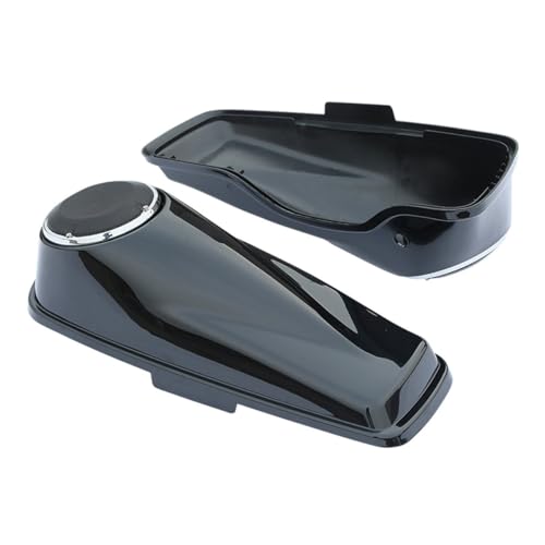 Cubiertas sin pintar para altavoces de alforjas de 6.5" para Harley Touring 2014-2024 CVO Street Glide Road King Electra Glide Ultra Limited FLT FLHT FLHTCU FLHRC miniatura 3