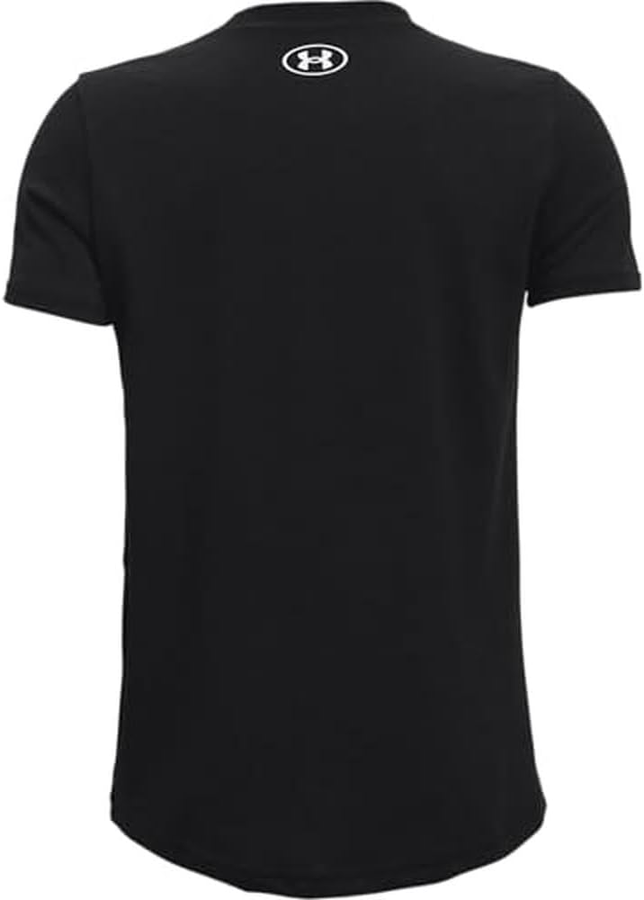 Under Armour Boys Sportstyle Logo Short-Sleeve T-Shirt - Image 4