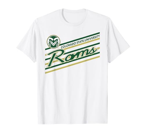 Colorado State Rams Retro Performer White T-Shirt