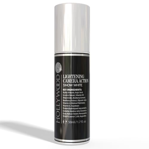 Snow White - Crema aclaradora y blanqueadora de la piel. 4 veces más FUERTE que tratamientos para Hiperpigmentación regulares. Con Ácido Kójico, extracto de Liquirizia, Vitamina B3.