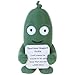 Infmetry Emotional Support Pickle Nuggets Cucumber Ornament Positive Cute Funny Gifts 3D Printed