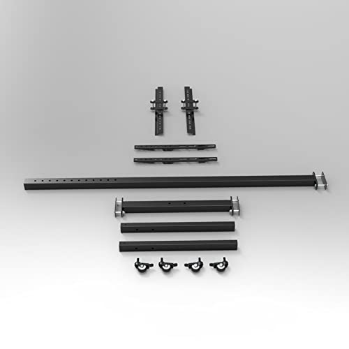Soporte móvil para TV 32-55 pulgadas con ruedas ajustable miniatura 5