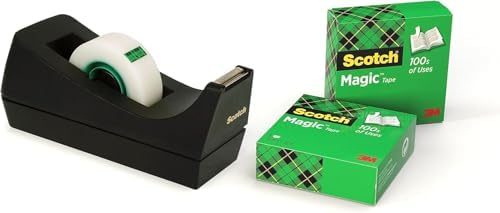 Scotch Magic - Dispensador de cinta adhesiva, portarrollos de sob...