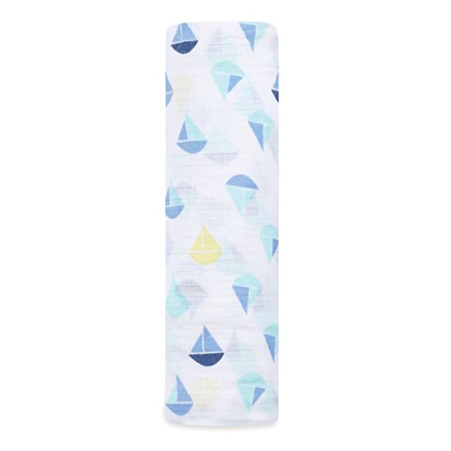 ideal Baby by The Makers of Aden + Anais Single Swaddle, Set sail