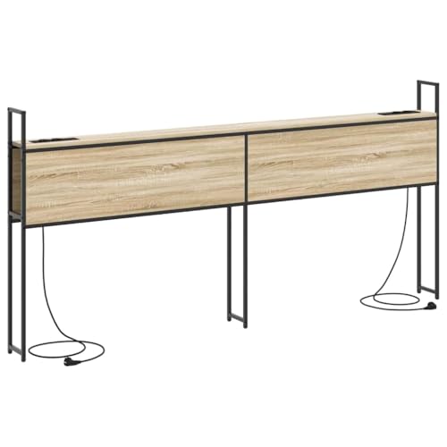 VidaXL Cabecero de librería en Roble Sonoma