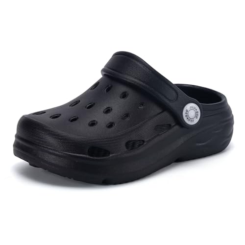 kids girls boys clogs garden shoes slip on water shoes toddler slides sandals beach slipper children