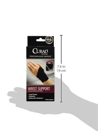 Miniatura 7 de CURAD Performance Series IRONMAN - Muñequera envolvente con Microban, 1 unidad
