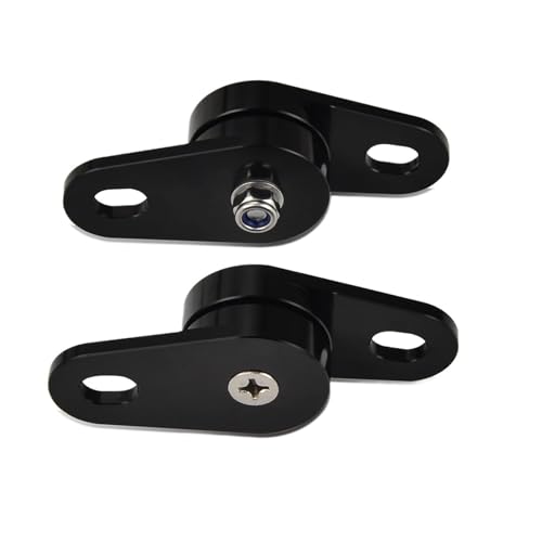 Supports de cintres VTT en aluminium anodisé noir pour Yamaha Banshee 350 d'exception