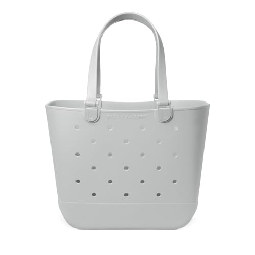 Simple Modern Extra-Large Beach Bag | Waterproof Getaway Rubber Tote