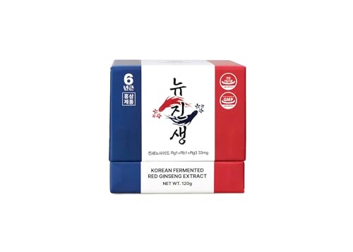 SAMSIDAE - Nuevo Ginseng Rojo Coreano Fermentado, Extracto Concentrado 120 g, Doble Fórmula Innovadora (Clásica + Fermentado), Raíces de 6 años, Alto Contenido de Ginsenósidos 11 mg/g, Curación de 4