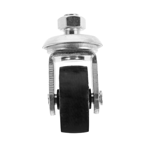 Roulette pivotante 360° pour cric 4T avec roue filetée 16mm ultra-robuste