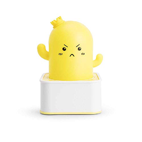 Preisvergleich Produktbild JIUTIAN Kakteen, Die Silikonbeleuchtung, Schlafzimmer, Wärmelampen. 1.2W / Cool, Gelb-Geklopft.