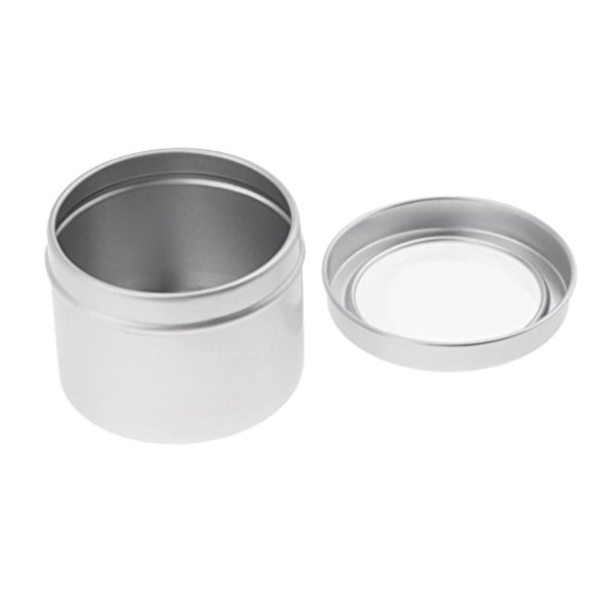 5x 60ml Round Aluminum Cream Empty Containers