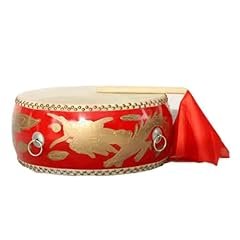 Handmade Dragon Dance Big Drum - Chinese National Musical Instrument for Martial Arts and Kung Fu