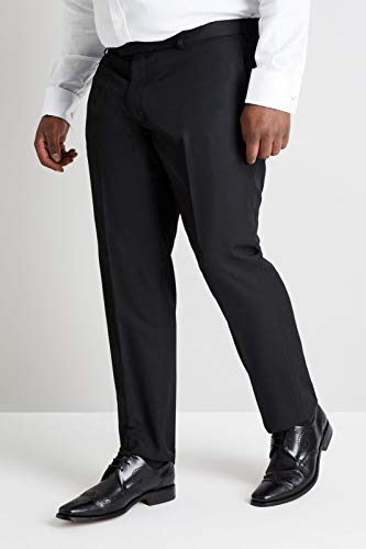 Terno Masculino Plus Size Preto Cor:Preto;Tamanho:68