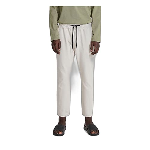 Calça Masculina Jogger Em Sarja - Bege XG