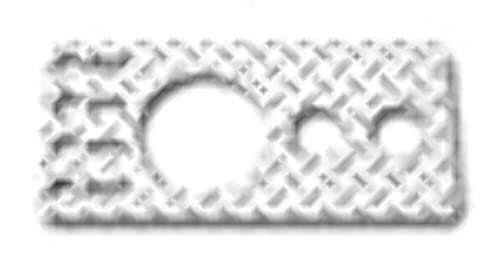 Warrior Products 90416 Diamond Tread Dash Cover without Radio Cutout for Jeep CJ 76-86