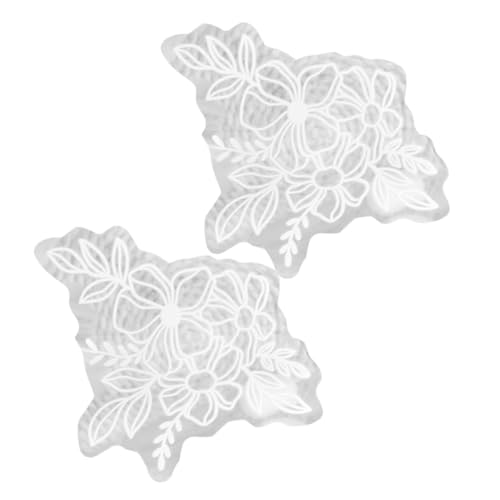 DIYEAH 2pcs Floral Prism Window Stickers PVC Self-Adhesive Decorative Decals