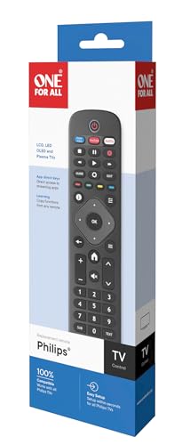 Télécommande Philips de remplacement One For All URC 4913 pour téléviseur