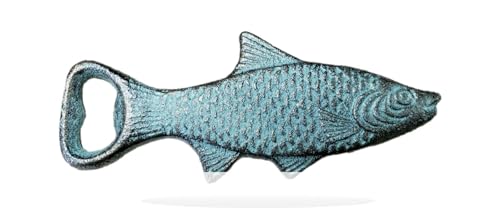 Cast Iron Fish Bottle Opener Wall Mount