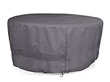 Covermates Round Accent Table Cover - Water-Resistant Polyester, Mesh Ventilation, Patio Table...