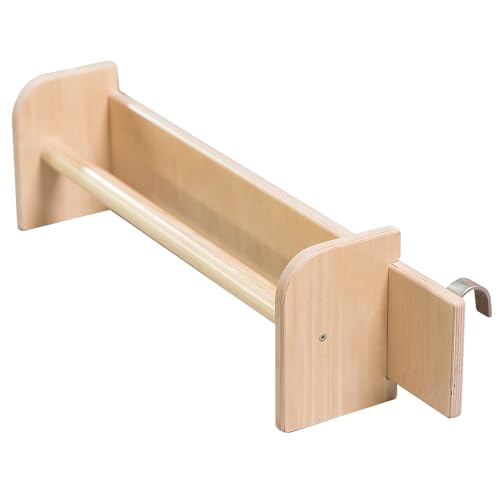 Sport-Thieme Einhängesprosse | Vielseitiges Turnen | Hochwertige Materialien | Für Sprungkästen & U3 Sprossenwand | Robust und langlebig | Metallhaken zum Einhängen | Belastbarkeit 100 kg | 3 kg