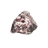 WSLHFEO Natural raw Gemstone Mineral Rough Crystal Cinnabar Tumbled Stone Gemstone Gravel for SaleF