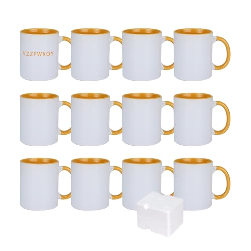 Set de 12 Mugs de cerámica 11oz para sublimación miniatura 1