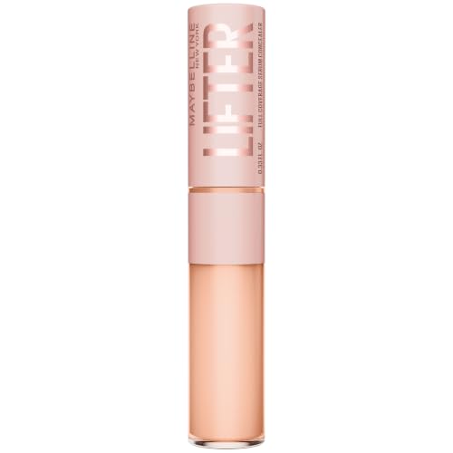 Maybelline New York Correttore in Siero Copri Occhiaie, Per Tutti i Tipi di Pelle, Contorno Occhi Illuminato, Formula Idratante, Con Caffeina e Peptidi, Lifter Concealer, TonalitĂ : 20, 5 ml