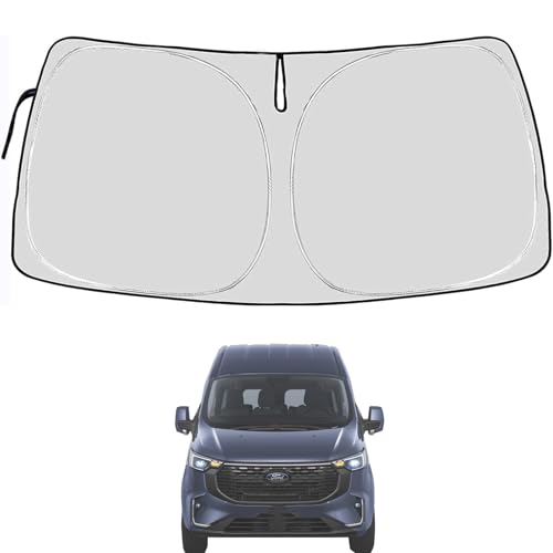 Windshield Sun Shade Compatible with Ford Transit...