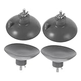 HOMOBABE 4個 吸盤 カップ 足 プラスチック 吸盤 カップ 吸盤 カップ 強力 吸