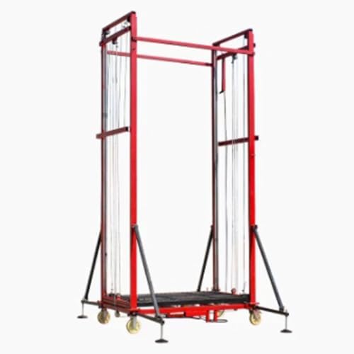 Automatic Electric Lifting Platform with Remote Control Foldable Elevator for Home Use High Rise Height(Rise Height 2M)
