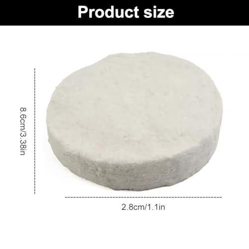 Keramische Wolle,Keramikwolle für Bioethanol,Schwamm aus Keramikwolle,Rund Keramikwolle Für Bioethanol Kamin,Kamin Keramikschwamm für Bio Ethanol Kaminofen,Für Ethanolkamine,10 pcs