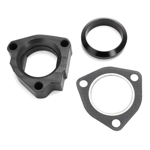Keliejnese Small Block Exhaust Manifold Heat Riser Spacer Kit for 66-80 Che vy Chevelle Nova
