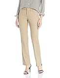 Dickies Women's Curvy Straight Leg Stretch Twill Pant