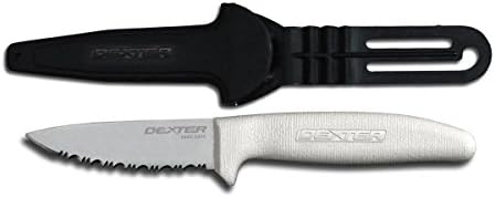 Dexter Dxx15353 Sanisafe Scalloped Utility Knife With Sheath 3.5"