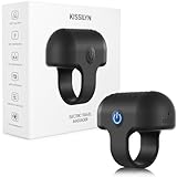 KISSILYN Mini Finger Massage Ball, Waterproof Rechargeable Multifunctional Massager (Black)