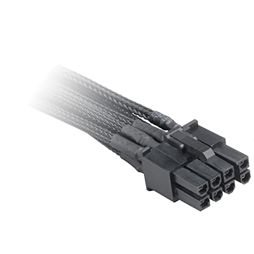 Cabo Extensor 8 pinos (6 + 2 pinos) - Para VGAS de 8 ou 6 Pinos- 40cm - Akasa FLEXA V8 - AK-CBPW09-4