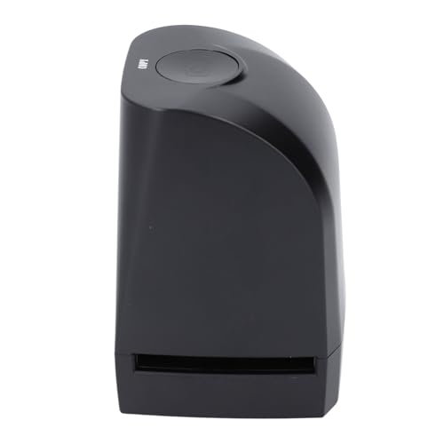 Image of Film Scanner, Portable Photo Scanner Converts 35mm 135mm Color Negatives Slides to Digital Photos with USB Power, Black