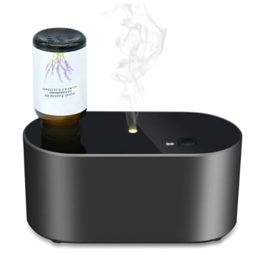Xbsduih Difusor de Aceite Nebulizador Sin Agua para Aromaterapia, Difusor, Nebulizador, Aroma, Ambientador para el Hogar (B)