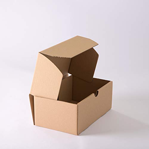 Lot de 10 Boîtes postales brunes 250x150x100 mm