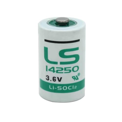 QULONG (1個パック) LS14250 3.6V 1200mAh 1/2 AA リチウム電池、ER14250 1/2 AA LS14250と互換性あり
