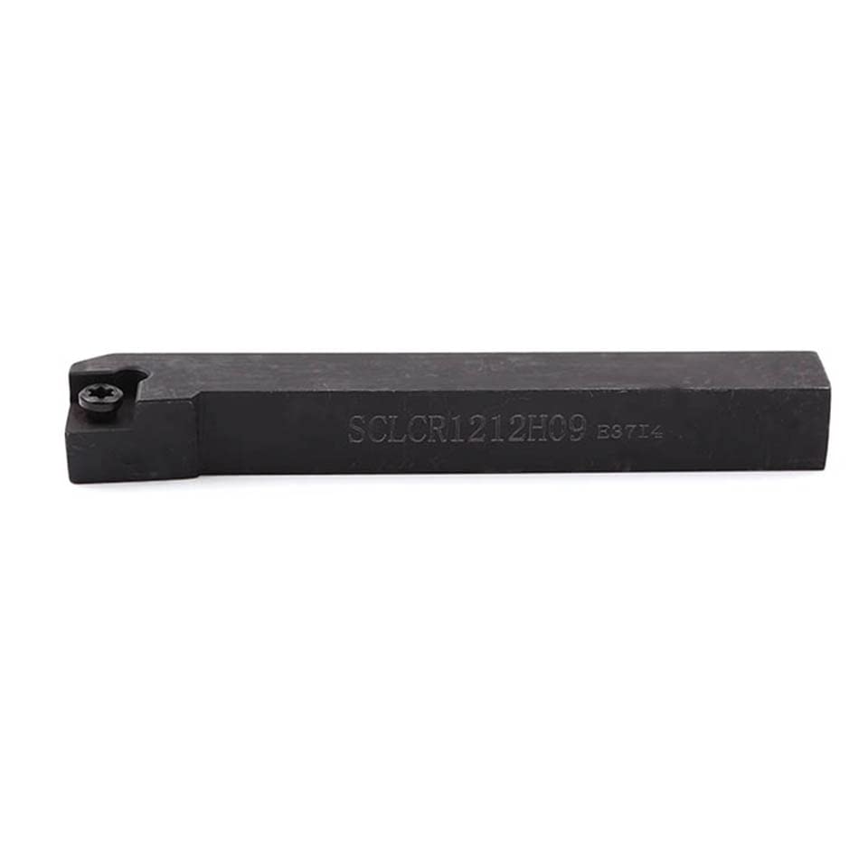 1pc SCLCR SCLCL 20mm SCLCR2020K09 SCLCL2020K09 1616H09 2525M09 CNC Cutting Cabride Inserts External Turning Tool Holder Cutter(SCLCR,0808F06)